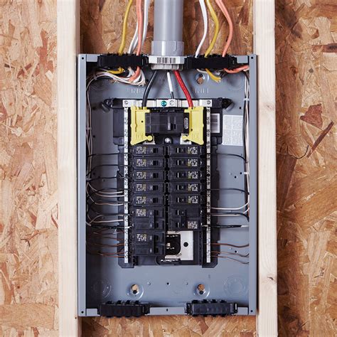 wiring a small breaker box